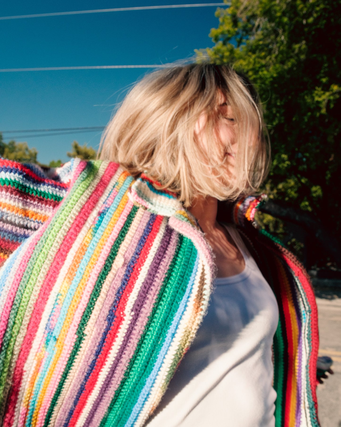 Vintage Hand-knit coat
