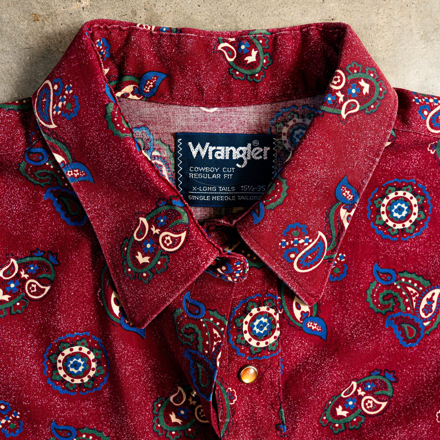 1980s Pearl Snap Wrangler