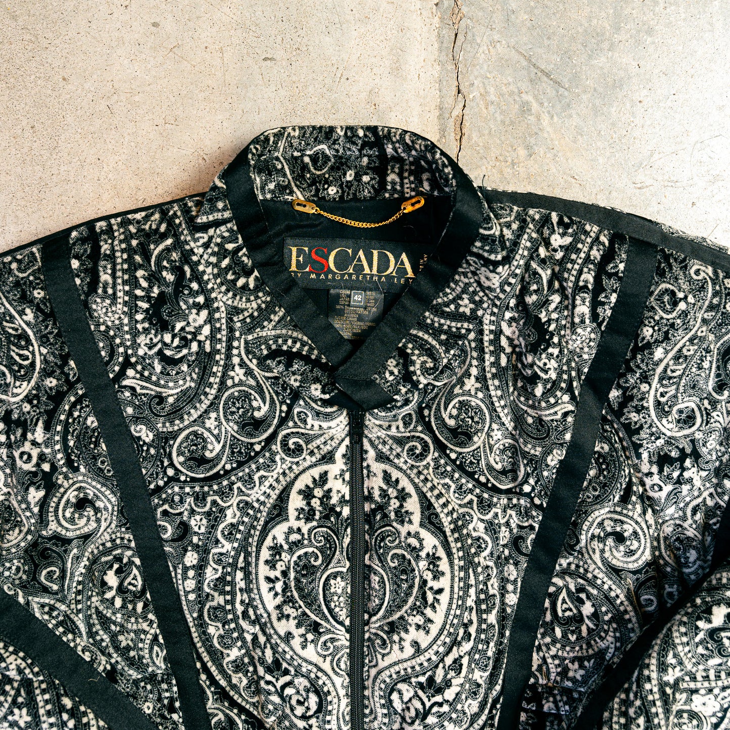 1980s Escada Bomber Jacket