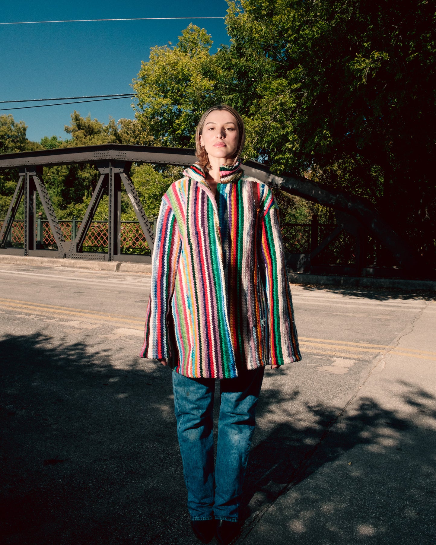 Vintage Hand-knit coat