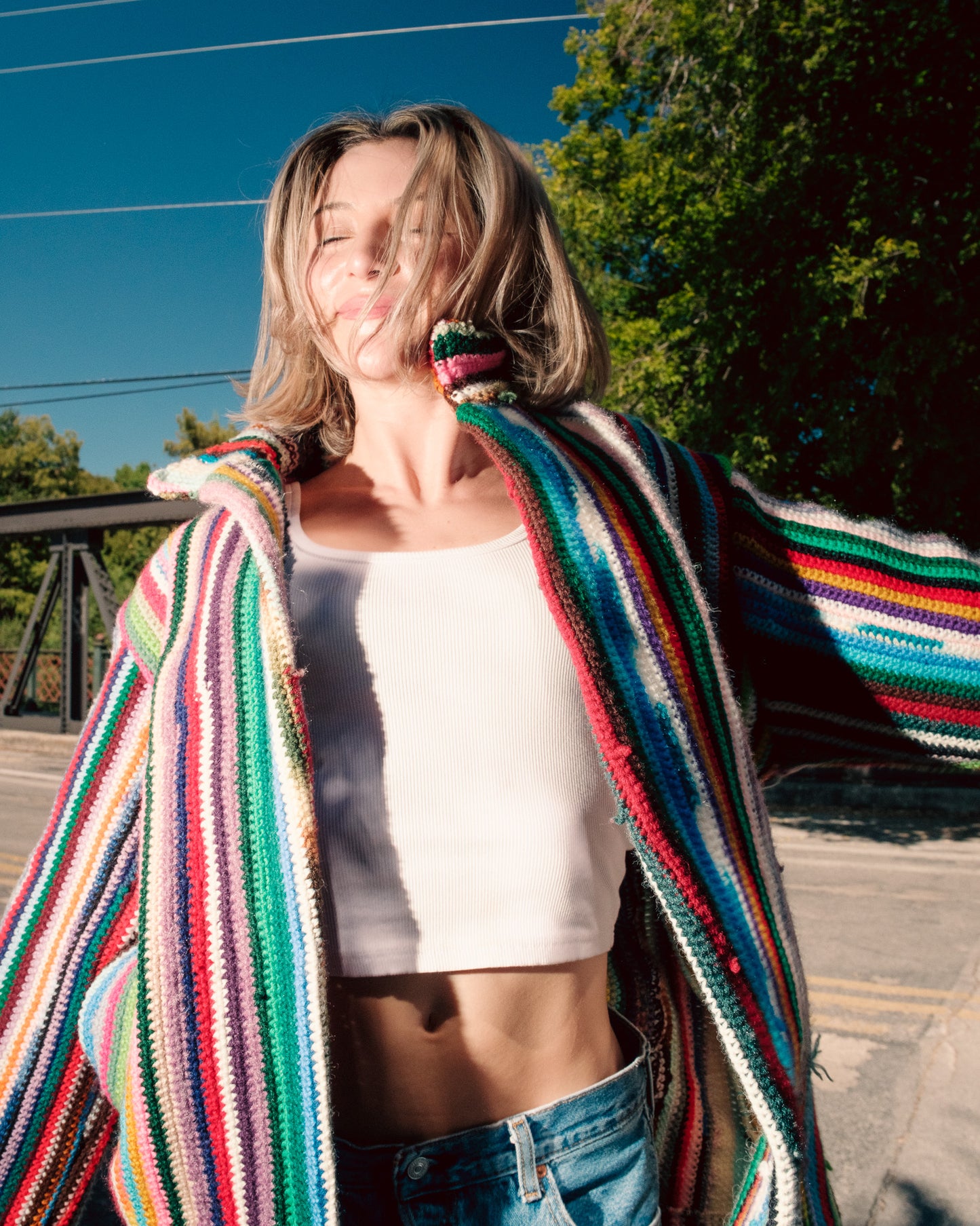 Vintage Hand-knit coat