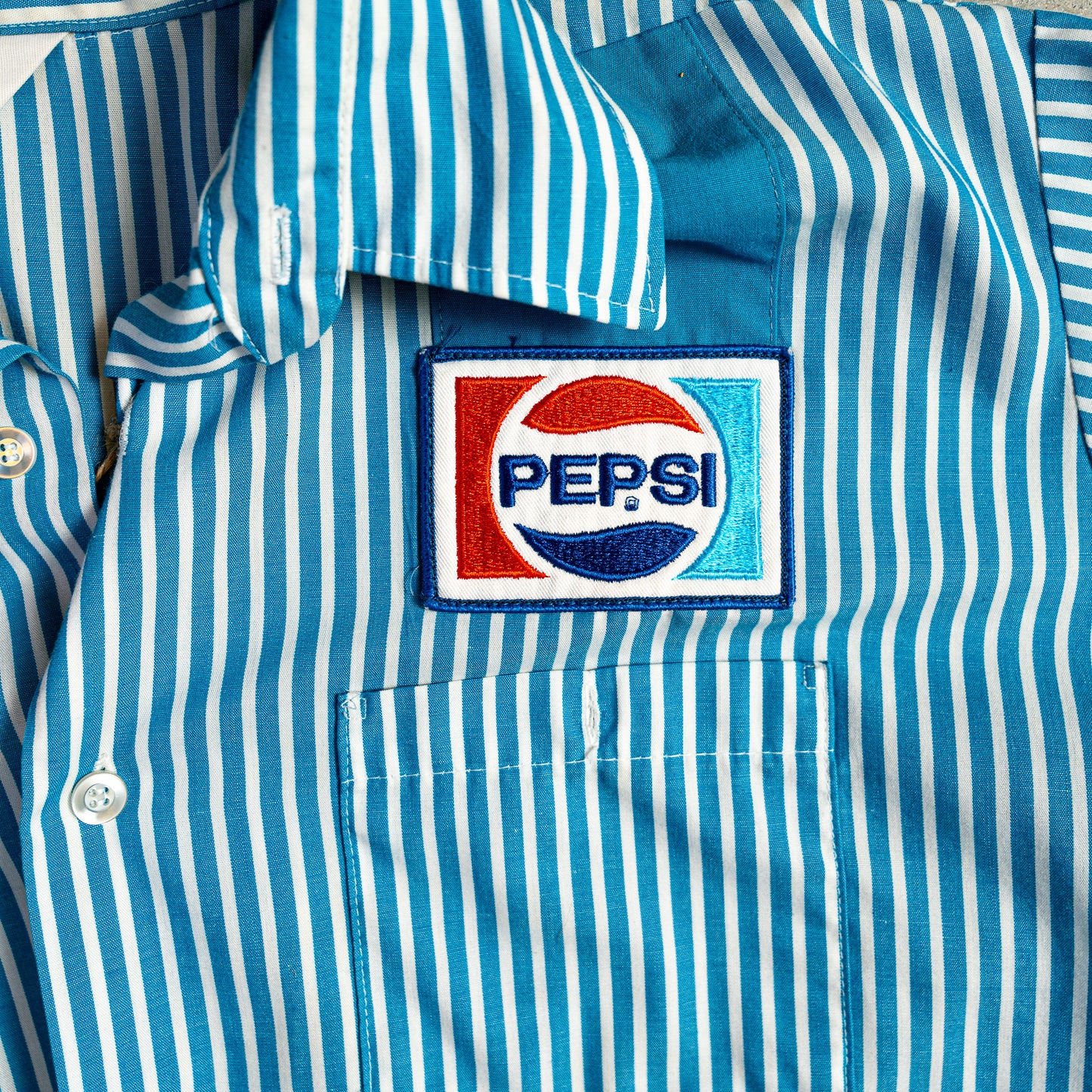 1970s Pepsi work shirt